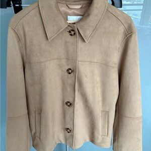 Abercrombie & Fitch Vegan Suede Jacket - Never Worn